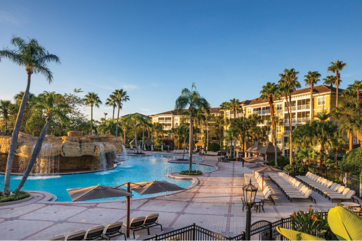 Sheraton Vistana Villages poolside