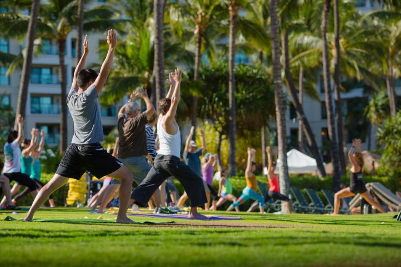 Marriott's Ko Olina Beach Club
Outdoor Yoga